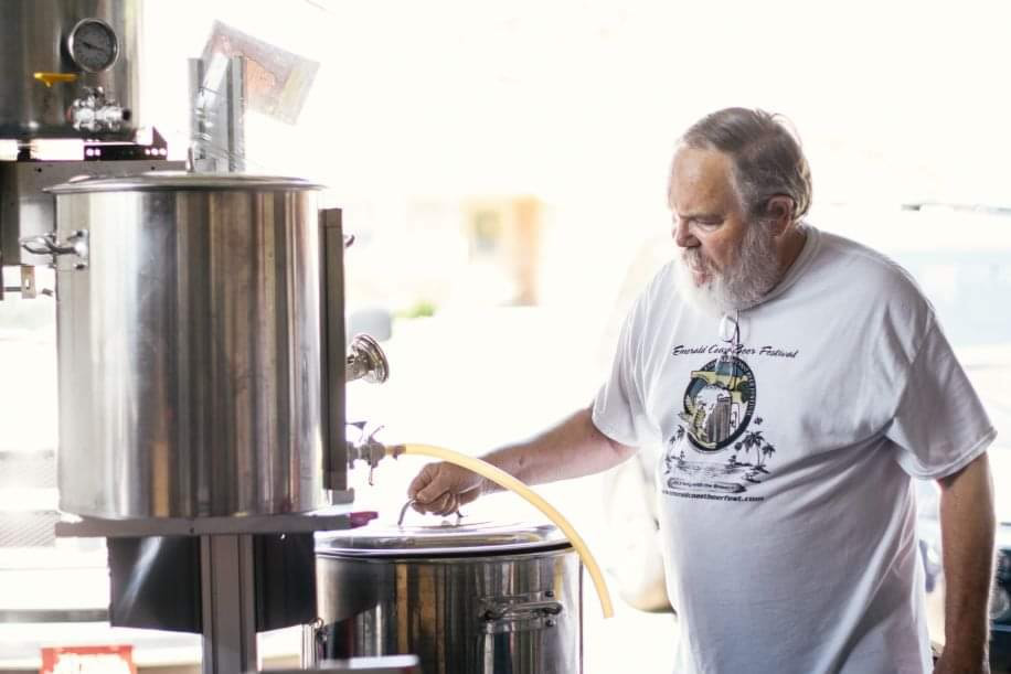 Jim Martin Brewing Beer